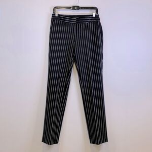 🍁$10 sale🍁 WILLI Smith stripe pants front pockets straight leg zip fly women 2
